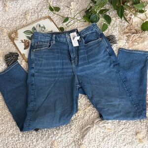 NWT American Eagle Stretch Curvy Mom Jeans size 8